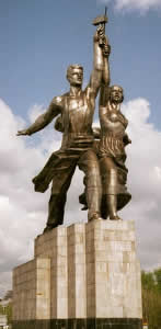 vera muhina rabochy kolhoznica