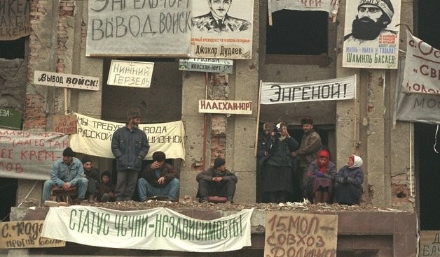 Первая чеченская война. Как всё началось. Фото Фото недели: Первая чеченская война