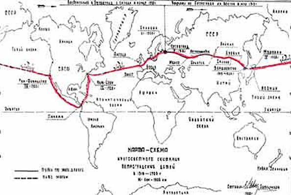 800 русских детей американца Аллена rayly allen map