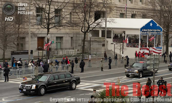 Секретная служба президента США использует для перевозки лимузина транспортный самолет С-17 Globemaster The Beast obama car 3