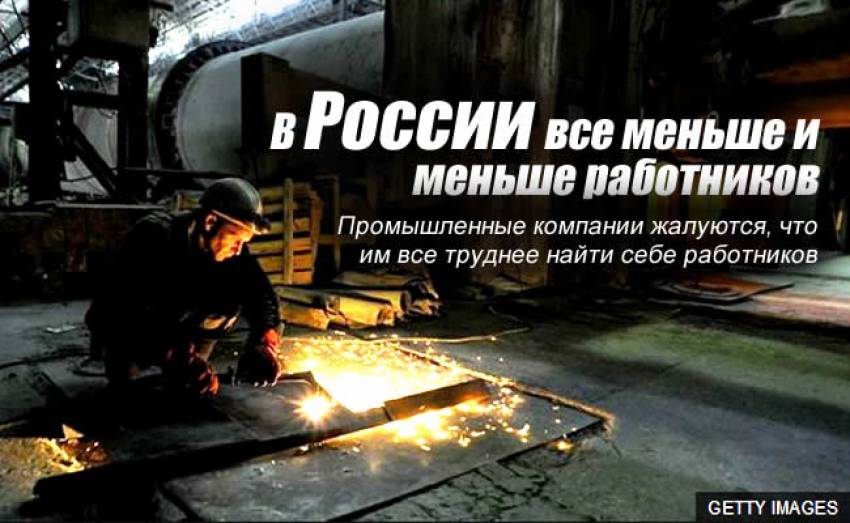 Главная ресурсная проблема: кто в России будет работать?